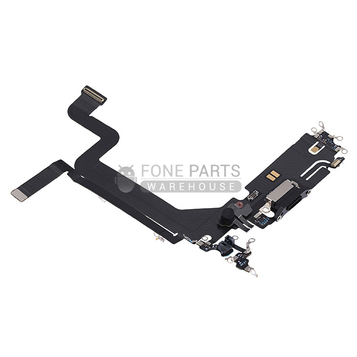 For IPhone 14 Pro Max Genuine Charging Port Flex Cable[Space Black]