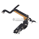 For IPhone 14 Pro Max Genuine Charging Port Flex Cable[Space Black]