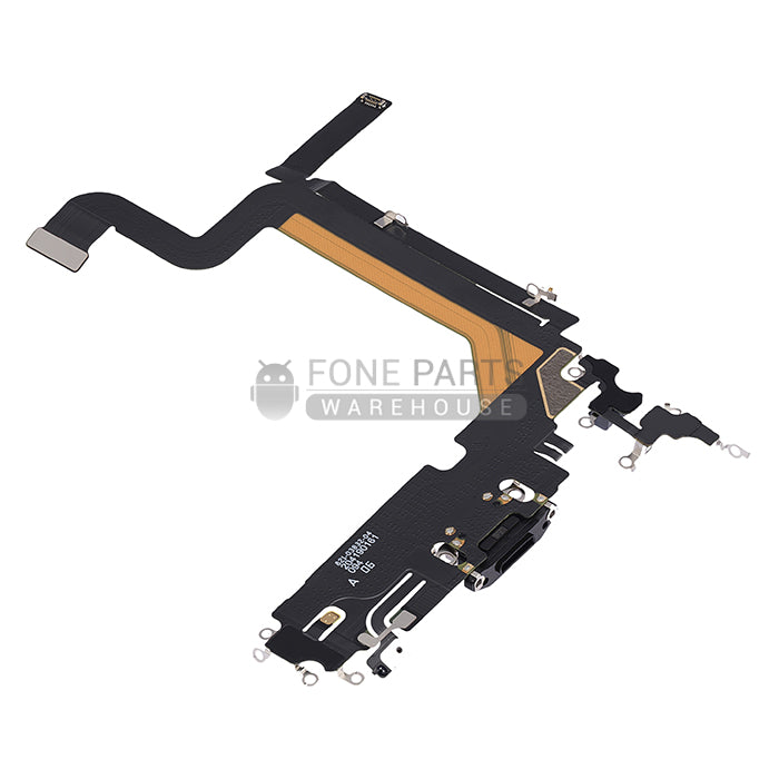 For IPhone 14 Pro Max Genuine Charging Port Flex Cable[Space Black]