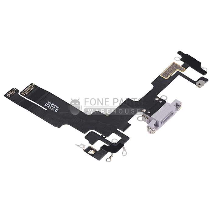 For IPhone 14 Genuine Charging Port Flex Cable[Purple]