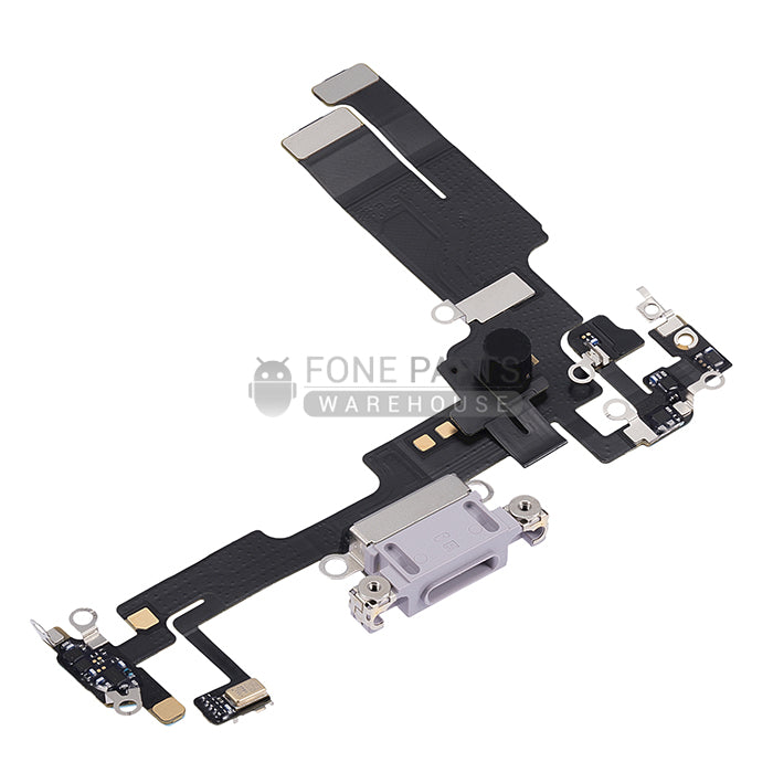 For IPhone 14 Genuine Charging Port Flex Cable[Purple]