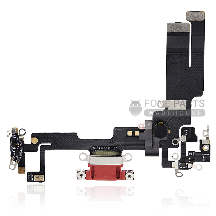 For IPhone 14 Genuine Charging Port Flex Cable[Red]