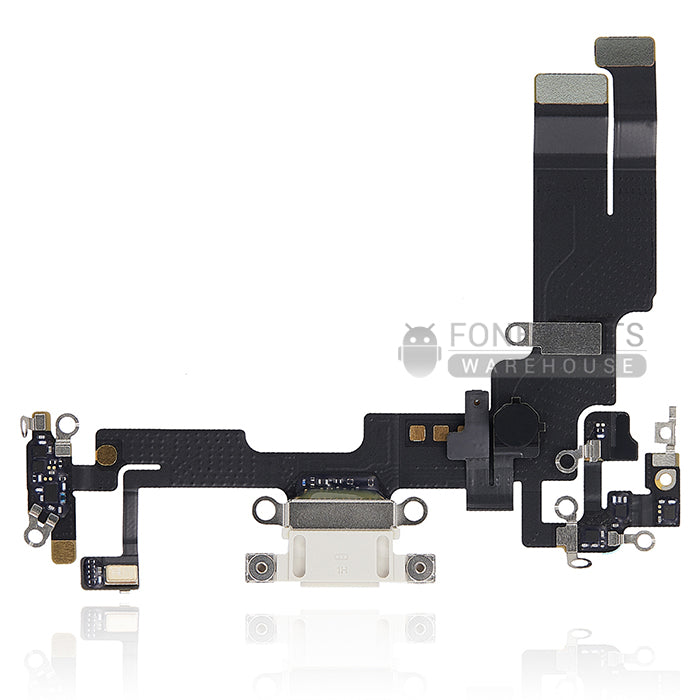 For IPhone 14 Genuine Charging Port Flex Cable[Starlight]