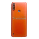 For Motorola E7 Power Replacement Battery Back Cover in [Coral Red]
