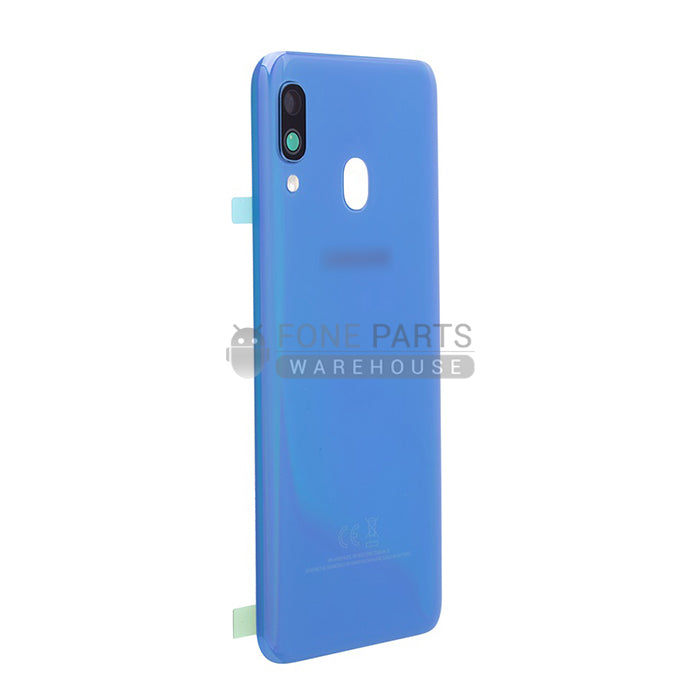 For Galaxy A40 (A405) Replacement Battery Back Cover [Blue]