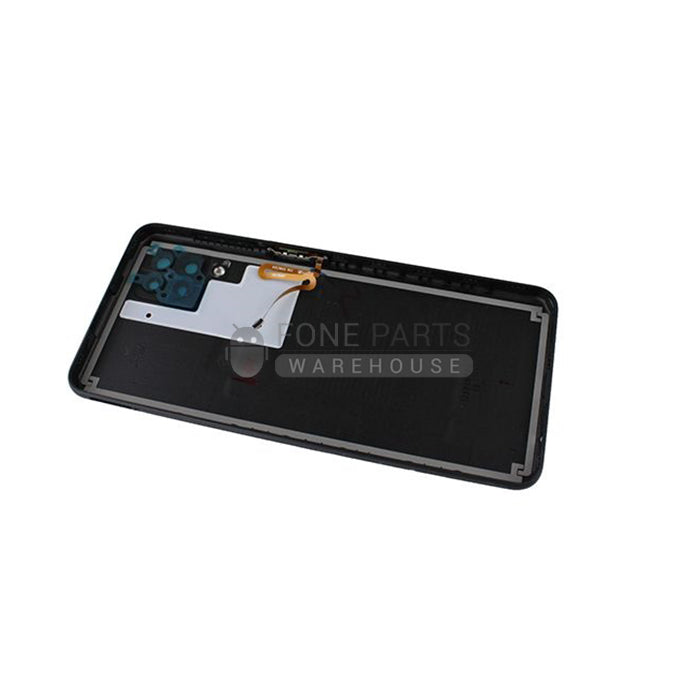 For A12 Nacho (SM-A127) Replacement Battery Back Cover [Black]