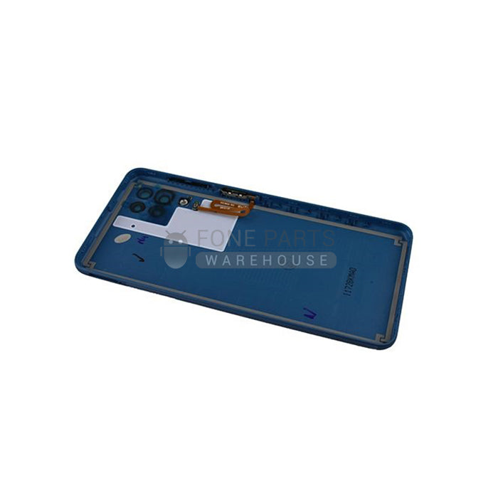 For A12 Nacho (SM-A127) Replacement Battery Back Cover [Blue]