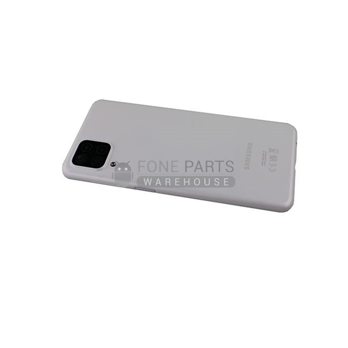 For A12 Nacho (SM-A127) Replacement Battery Back Cover [White]