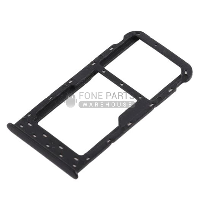 For Honor 7S Replacement Sim Card Holder Tray [Black]