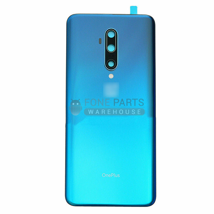 For OnePlus 7T Pro Replacement Battery Back Cover With Camera Lens [Haze Blue]