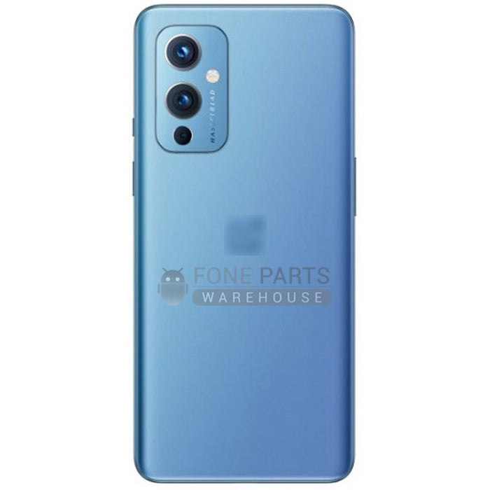 For OnePlus 9 Replacement Battery Back Cover With Camera Lens [Arctic Sky]