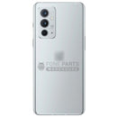 For OnePlus 9RT Replacement Battery Back Cover With Camera Lens [Nano Silver]