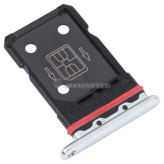 For OnePlus 9R Replacement Sim Tray [Silver]