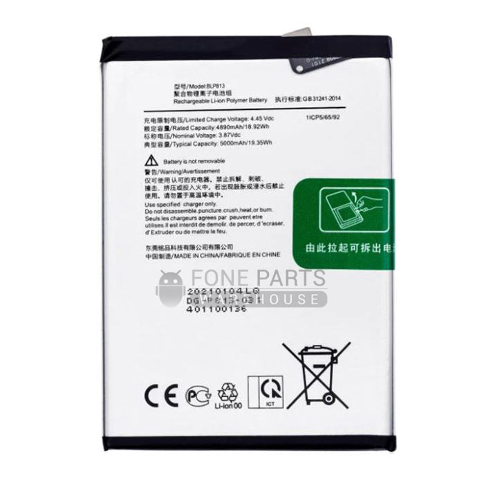 For OnePlus Nord N100 Replacement Battery [ Assemble With Original Ic]