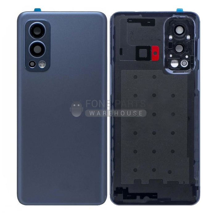 For OnePlus Nord 2 5G Replacement Battery Back Cover With Camera Lens [Gray Sierra]