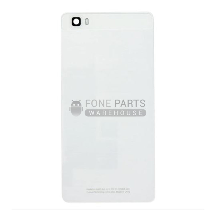 For Huawei P8 Lite Replacement Battery Back Cover With Sticker [White]