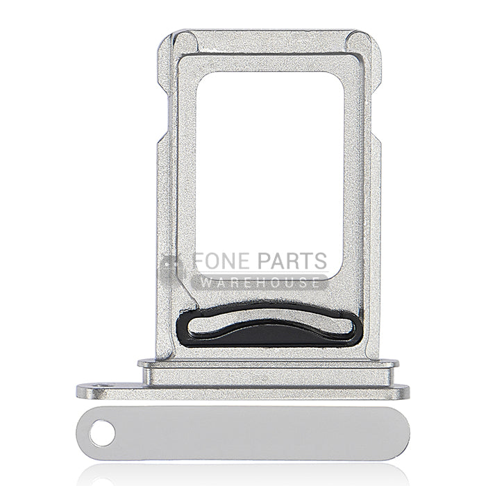 For IPhone 14 pro Sim Tray Holder[Silver]