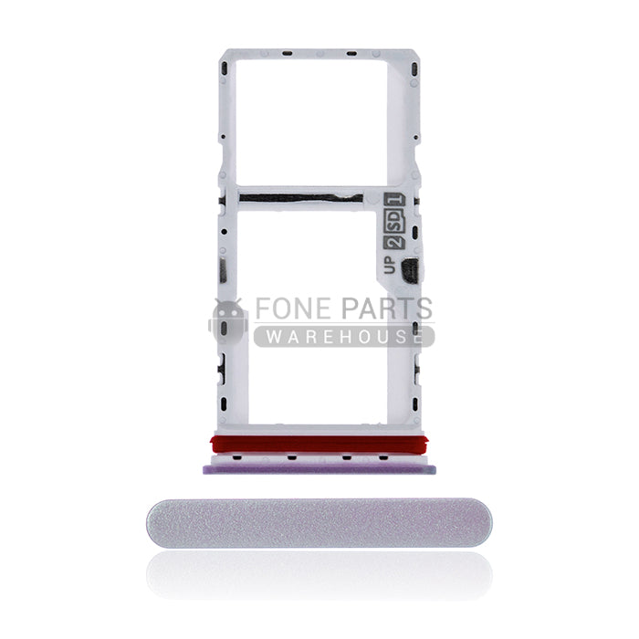 For Motorola G10 Replacement Sim Card Slot Tray [ Iridescent Pearl]