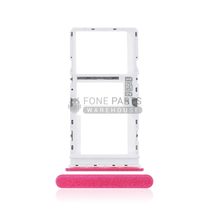 For Motorola G20 Replacement Sim Card Slot Tray [Flamingo Pink]