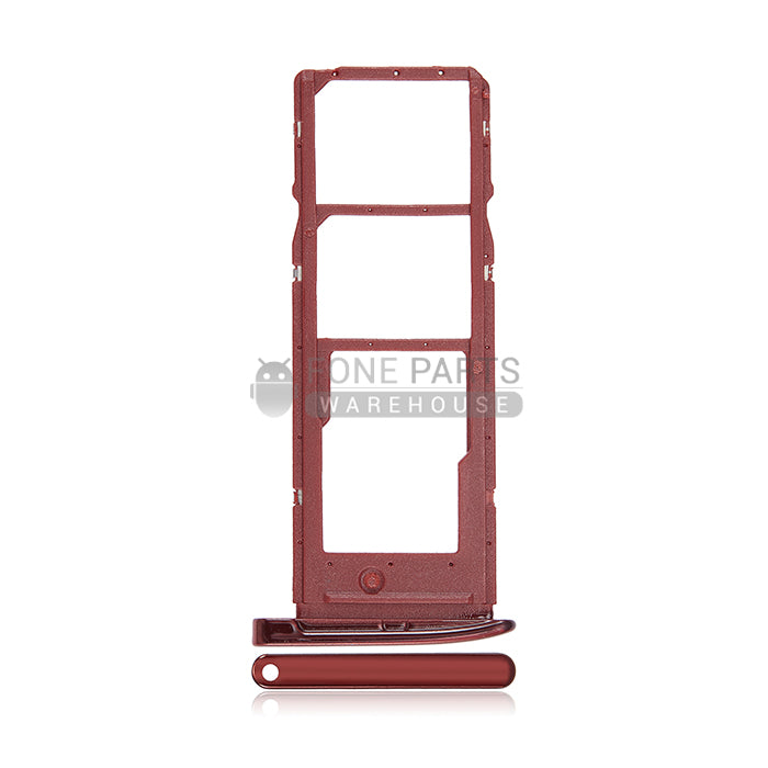 For Motorola G7 / G7 Plus Replacement Sim Card Tray [Viva Red]