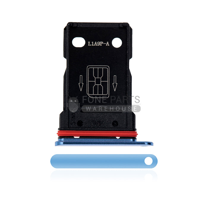 For OnePlus 7T Replacement Sim Tray [Blue]