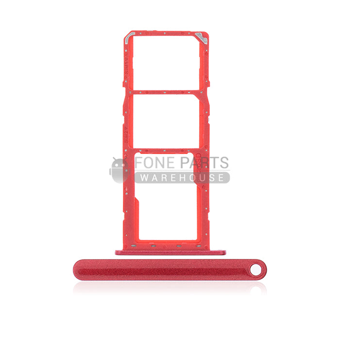 For Galaxy A11(A115) Replacement Sim Tray [Red]