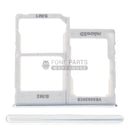 For Galaxy (A405) /A20E (A202)  Replacement Dual Sim Card Holder [White]