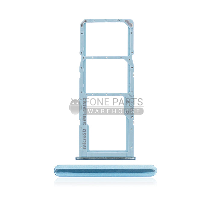 For Galaxy A51 (A515) / A71 (A715) Replacement Sim Tray [Prism Crush Blue]