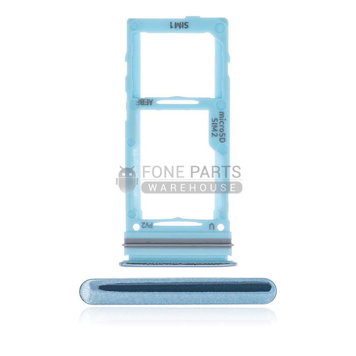 For Galaxy A52 (SM-A526)/ A52s (A528)/ A72 (SM-A726) Replacement Sim Tray  [Awesome Blue]