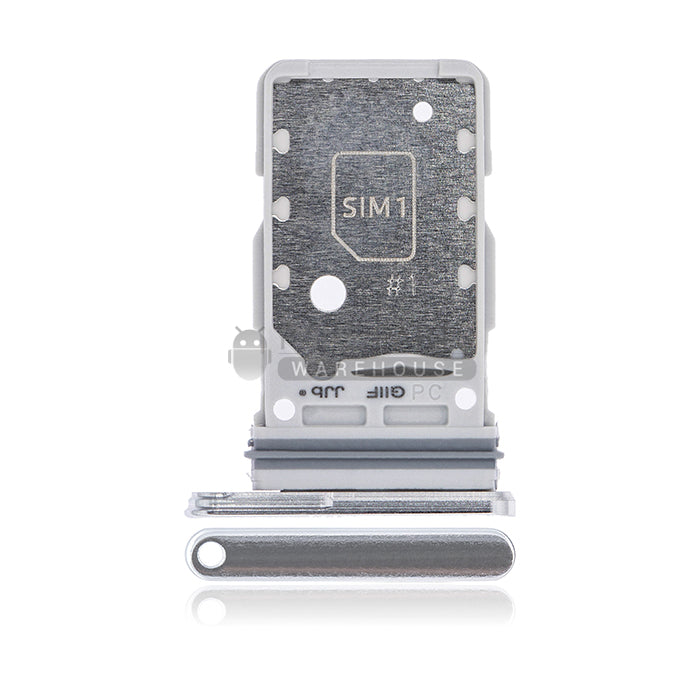 For Galaxy S21 Ultra 5G (SM-G998) Sim Tray in [Phantom Silver]