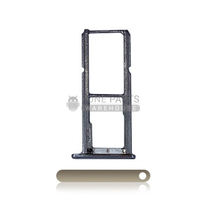 For Motorola G6 Play Replacement Sim Card Tray [Gold]