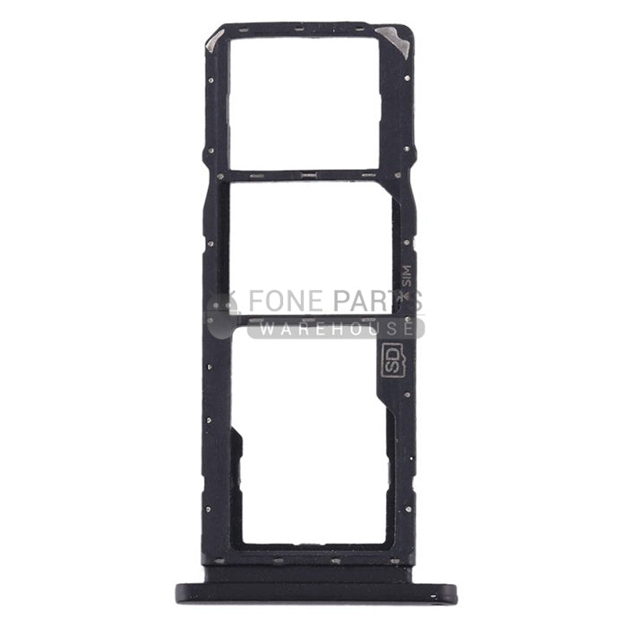 For Nokia 7.2 Replacement Sim card Tray Holder [Black]