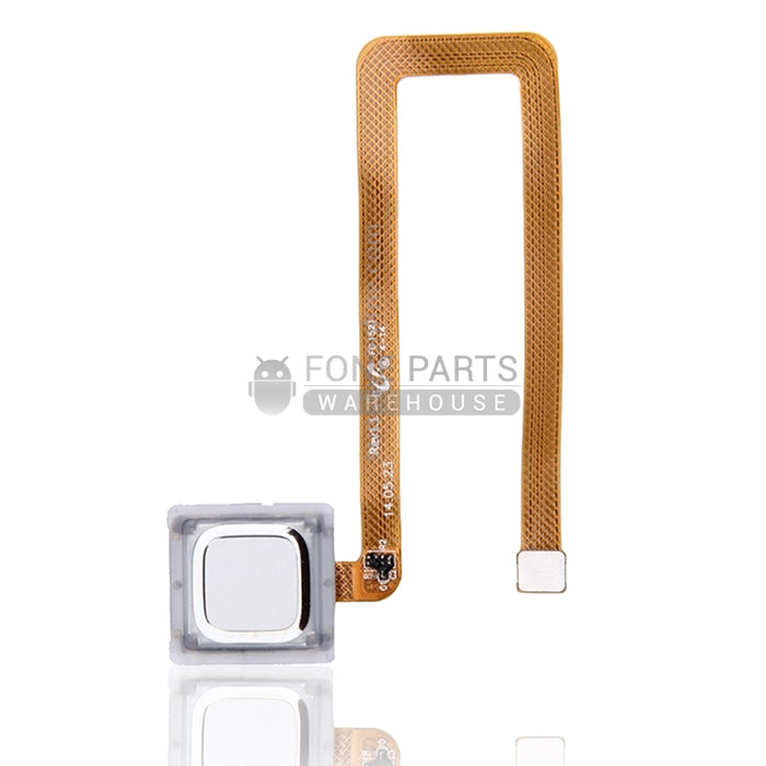 For Huawei mate 7 Replacement Fingerprint Sensor Flex Cable [Silver]