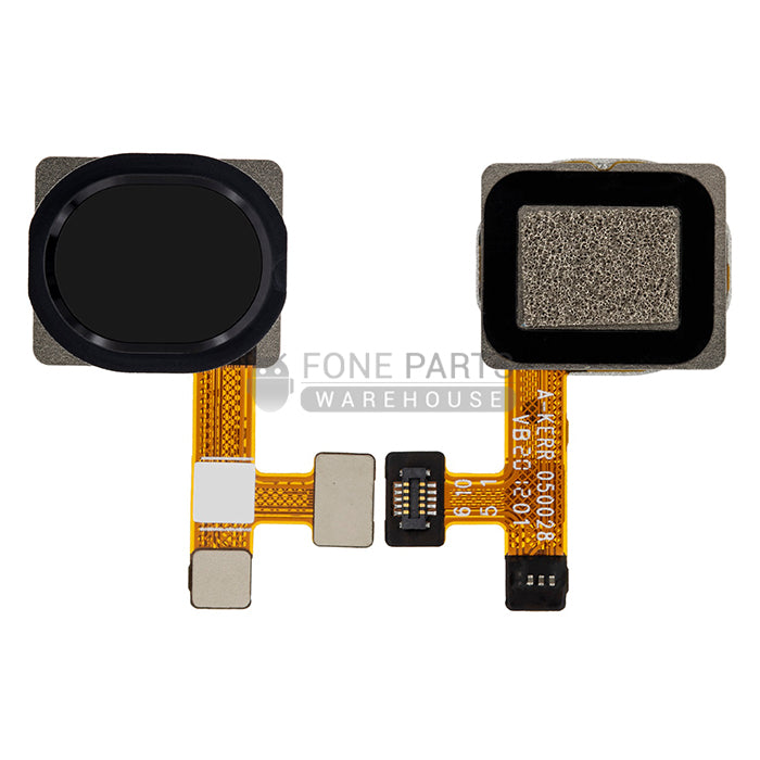 For A21 (SM-215)Fingerprint Sensor Flex Cable With Touch ID [Black]