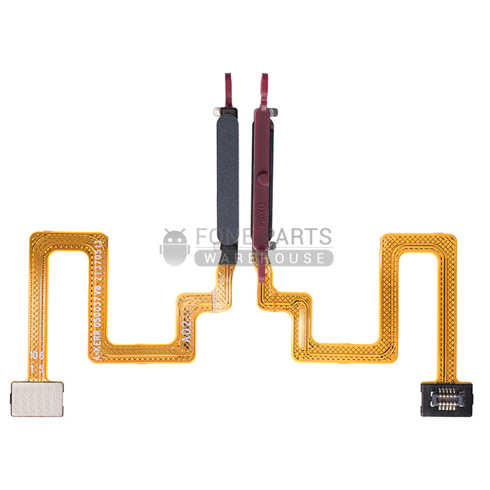 For Galaxy A22 5G (A226) Fingerprint Sensor Flex Cable With Touch ID [BLACK]