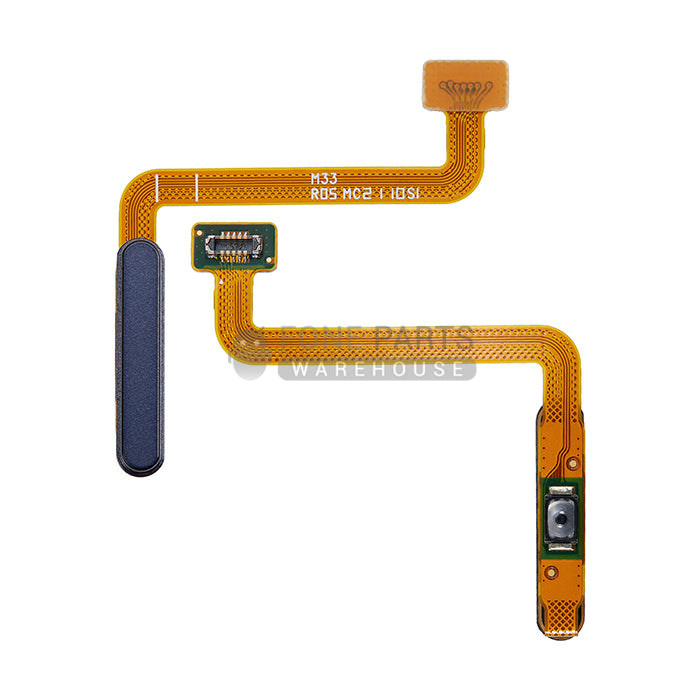 For Galaxy M33 (SM-M336) Fingerprint Sensor Flex Cable With Touch ID [Blue]