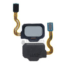 For Galaxy S8 Plus Fingerprint Sensor Flex Cable With Touch ID [Silver]