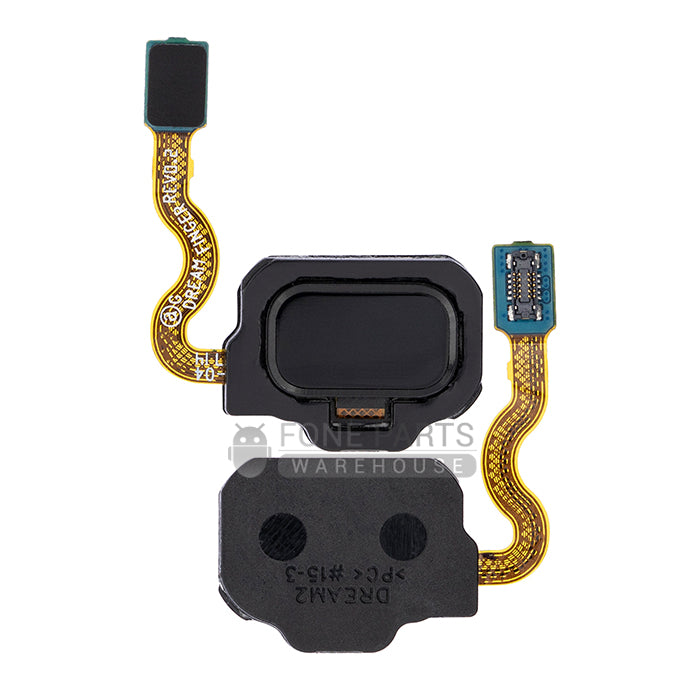 For Galaxy S8 Plus Fingerprint Sensor Flex Cable With Touch ID [Black]