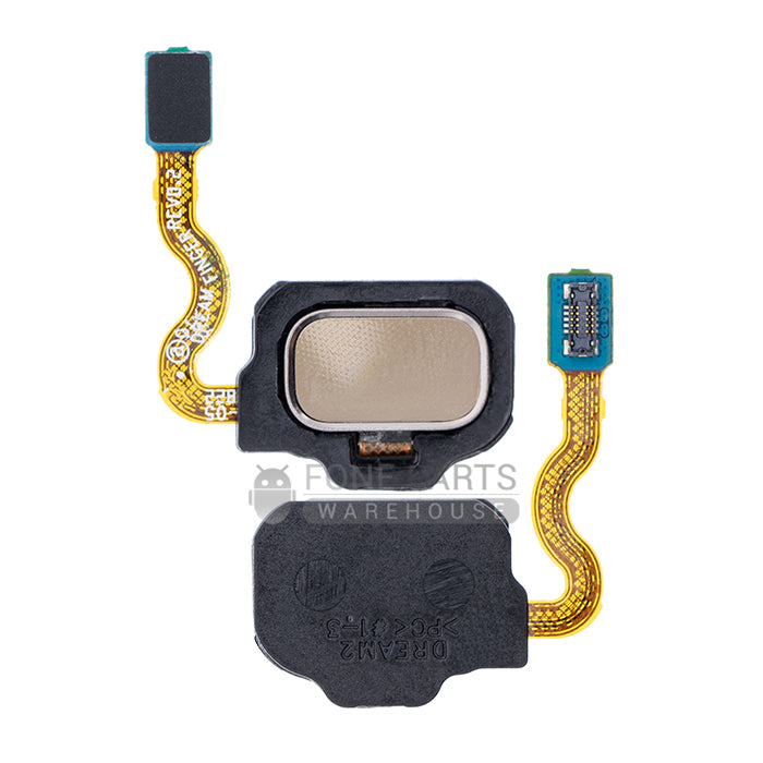 For Galaxy S8 Plus Fingerprint Sensor Flex Cable With Touch ID [Gold]