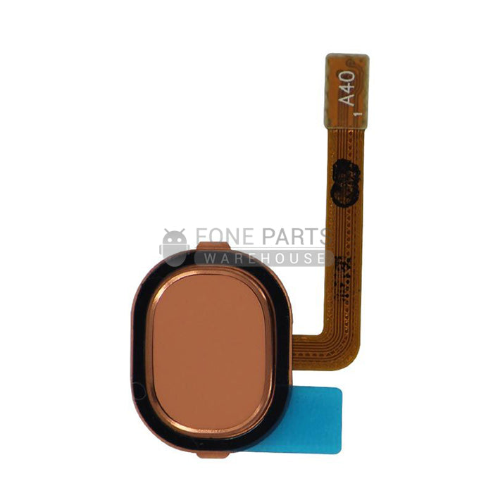 For Galaxy A30(A305)/ A40(A405) Fingerprint Sensor Flex Cable With Touch ID [RED]