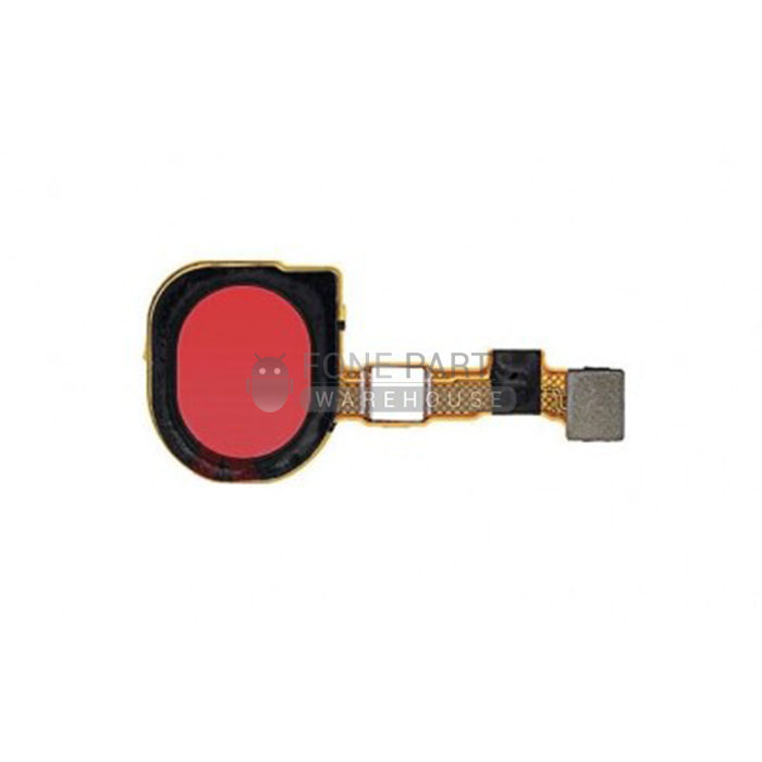 For Galaxy A11(A115) Fingerprint Sensor Flex Cable With Touch ID [Red]