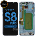 For Galaxy S8 Plus (G955) LCD Screen Digitizer Assembly Original Pulled Out with Frame [Blue]