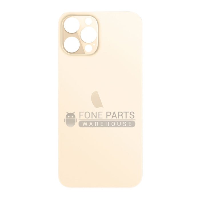 For IPhone 12 Pro Max Replacement Rear Cover Glass [Gold]