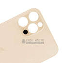 For IPhone 12 Pro Max Replacement Rear Cover Glass [Gold]
