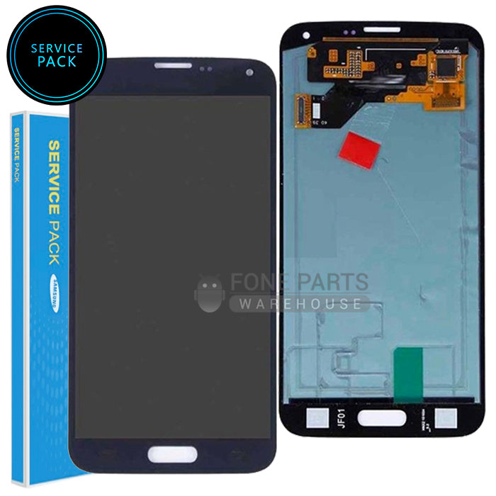 For Galaxy S5 Neo LCD Screen With Touch Digitizer Assembly (Genuine Service Pack) [Black]