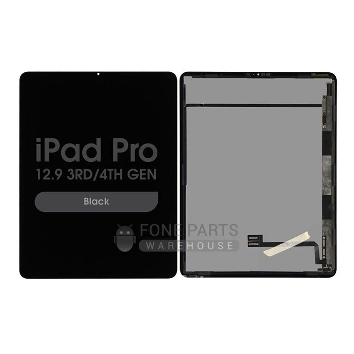 For iPad Replacement Pro 12.9 3rd Gen (2018) / 4th Gen (2020) LCD Screen Assembly with Digitizer [Black] [ORG]