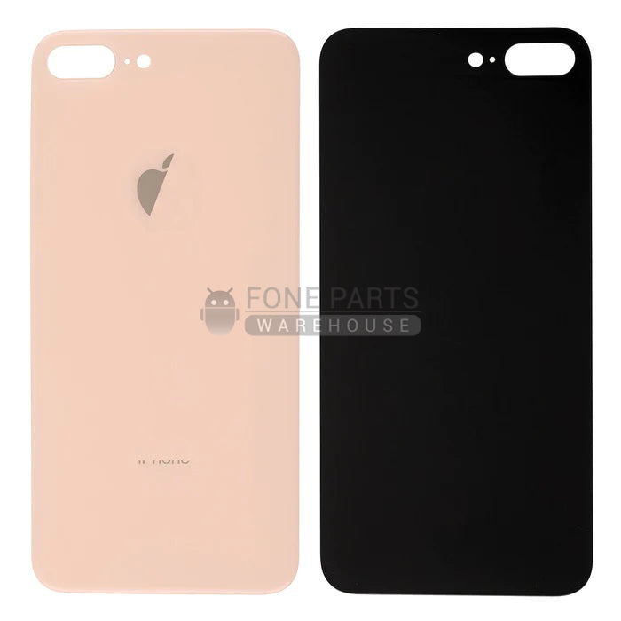 For IPhone 8 Plus Replacement Rear Cover Glass [Rose Gold]