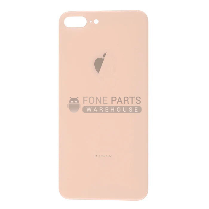 For IPhone 8 Plus Replacement Rear Cover Glass [Rose Gold]