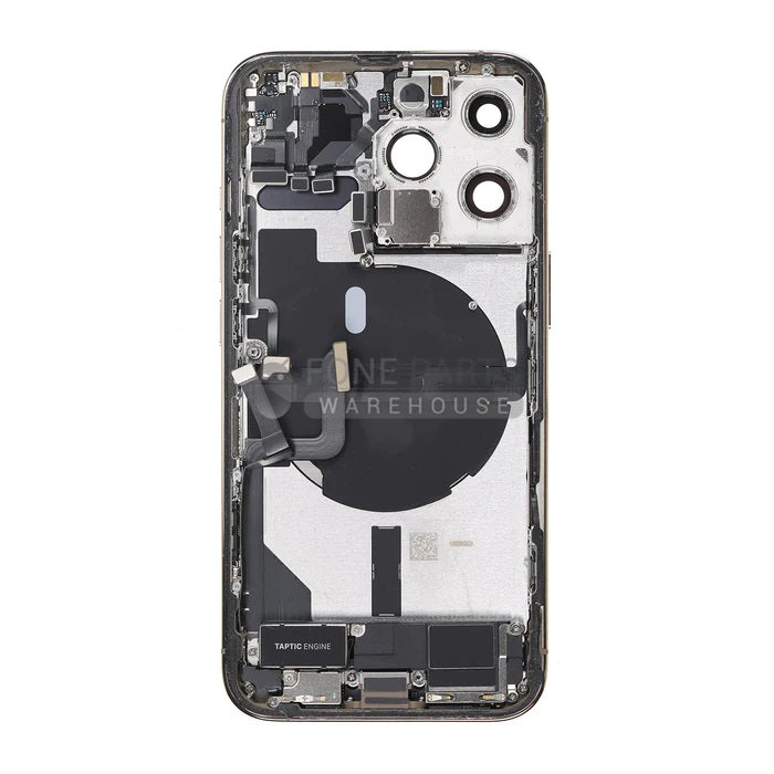 For IPhone 13 Pro Genuine Housing With Parts in [Gold] (Grade A Condition Taken From 14 Days Used Phone)