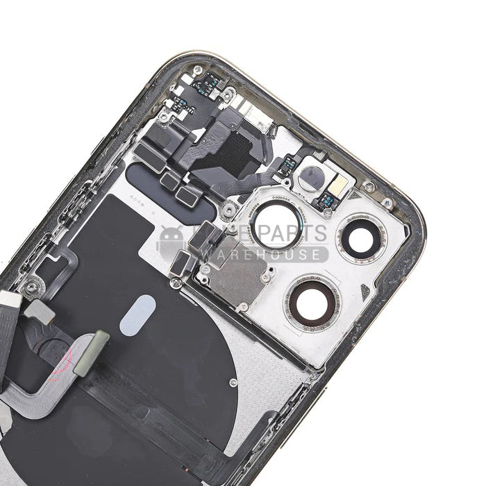 For IPhone 13 Pro Genuine Housing With Parts in [Gold] (Grade A Condition Taken From 14 Days Used Phone)